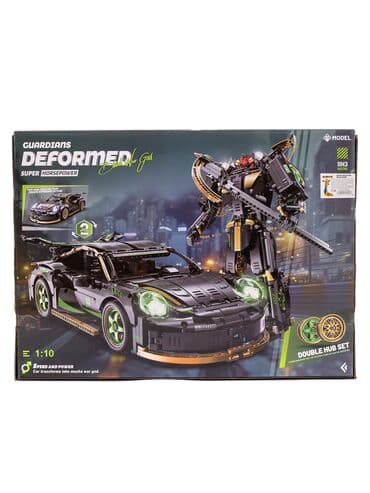 Opel: Трансформер робот конструктор.Конструктор спортивный автомобиль рыцарь — 2