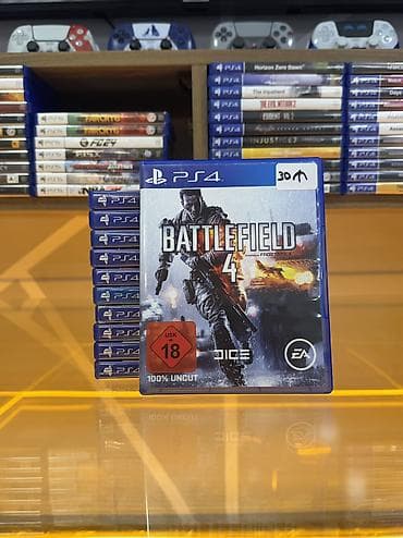Elektronika: Battlefield 4-PS4 diski Oyun diski tam işlək vəziyyətdədir, heç bir — 1