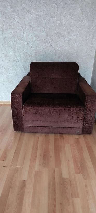 sultan divan: Qəhvəyi rəngdə çevrilə bilən kreslo-divan - Kompakt ölçülü, geniş — 3