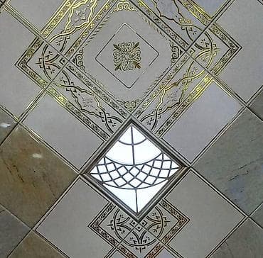 Asma tavan, Şüşə, Suyadavamlı