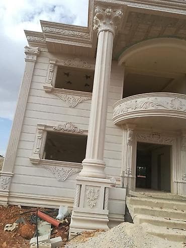 Fasad üçün dekorativ işləmələr və xarici boya-təmir xidməti Təsvir: -