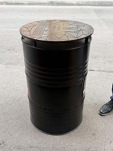 stolun: Boçqa Stol Dönər Boçqası Təzə Бочка Для Донера Новый Metaldan — 1