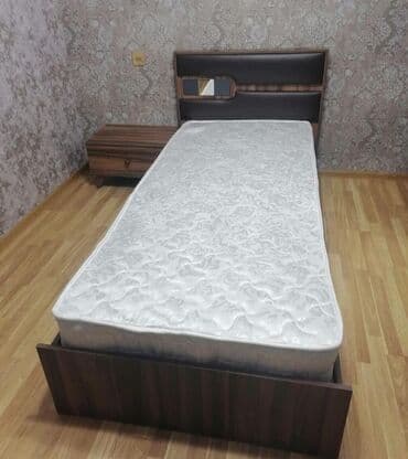 çəllək nədir: Təknəfərlik çarpayı, Bazasız, Matras ilə, Siyirməsiz — 2