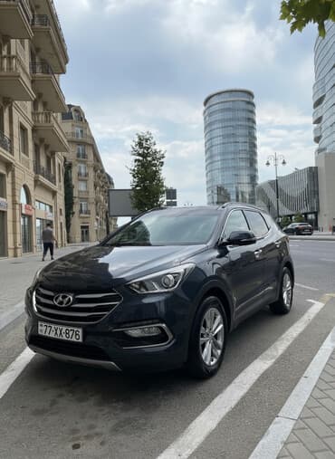 maşın turbo az: Hyundai Santa Fe: 2 l | 2016 il Ofrouder/SUV — 1