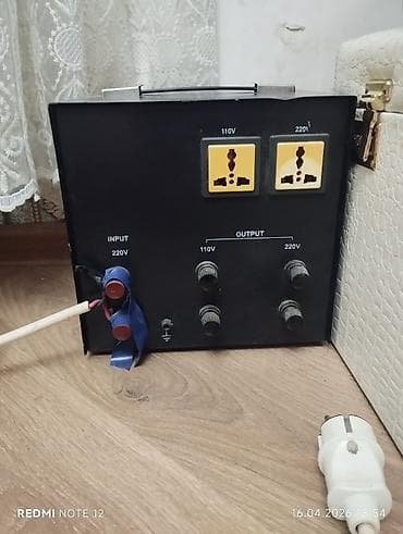 istabizator: Yeni, Ev üçün, 1 faza, Gərginliy stabilizatoru, 220/110 V, Kredit yoxdur — 1