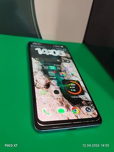 google pixel 6 pro: Poco X5 Pro 5G, 256 GB, rəng - Mavi, Sensor, Barmaq izi, Face ID — 4