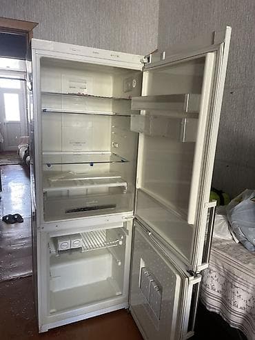 iki qapili soyuducular: Ağ rəngli, alt kameralı (aşağıda dondurucu) iki qapılı soyuducu — 1