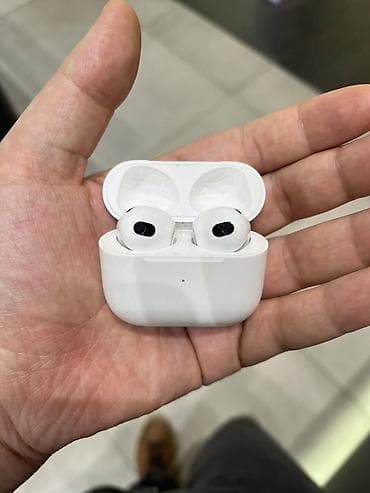 Apple AirPods3 original TWS simsiz qulaqlıq Komplekt: - Sağ və sol