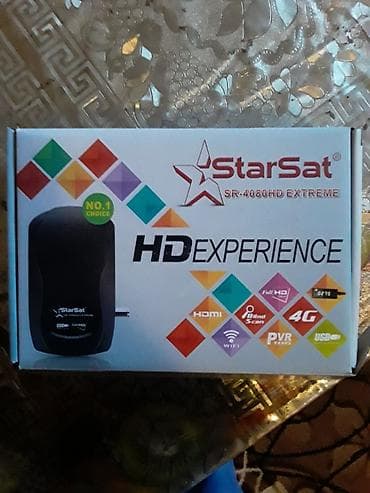 starsat televizor: StarSat SR-4060HD Extreme – HD peyk qəbuledicisi Xüsusiyyətlər: - — 2