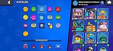 matt pear: Brawl Stars oyun hesabı – geniş skin kataloqu - Kataloq bölməsi — 3
