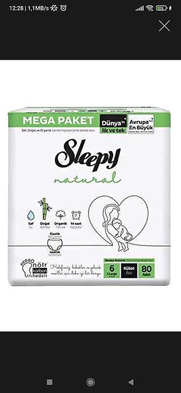 Детская одежда и обувь: Sleepy Natural uşaq tuman bezləri – Mega Paket axtarılır. 6 və ya 7 — 1
