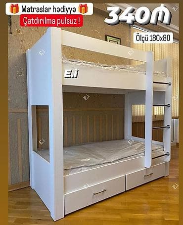 belarus mebel: *İki mərtəbə Çarpayı- 340 AZN💥* ✔️Rəng seçimi var Ölçüsü — 1
