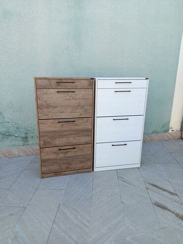 шкаф: Yeni, Açılan, 4 qapılı Düz dolab, Dəhliz dolabı, Azərbaycan — 4