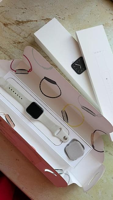 smart box: Смарт часы Apple Watch Series 5 Aluminum Silver 40mm. В отличном — 2