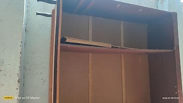 kunc ref: Mebel üçün taxta şkaf korpusu və qapılar - Material: MDF/DP (laminat — 3