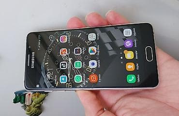 TV və video: Samsung Galaxy A5 2016, 16 GB, rəng - Qızılı, Qırıq — 2