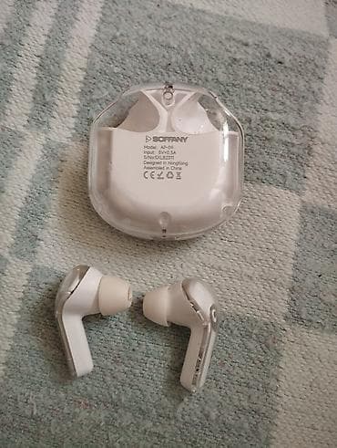 gizli qulaqlıq: İşlənmiş Simsiz (Bluetooth) Qulaqcıqlar, rəng - Ağ — 4