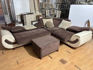 divan 2ci əl: Künc divan, İşlənmiş, Açılan, Bazalı, Çatdırılma yoxdur — 3