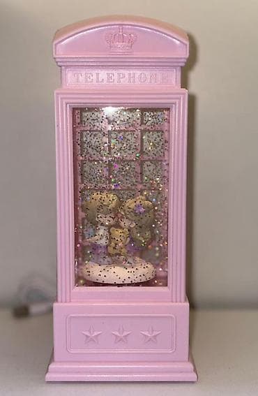 masa usdu: Məhsul: Bəzəkli işıqlı dekor lampası – “Telephone Booth” dizaynı - — 2