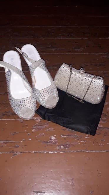 ağ rezin çəkmələr: Ölçü: 39, rəng - Ağ, İşlənmiş — 2