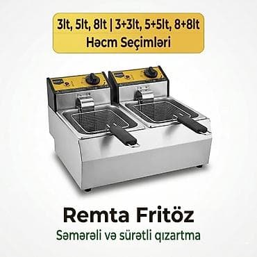 Fritöz Remta 🏗️ Material və Quruluş Brend və İstehsal: Türkiyənin