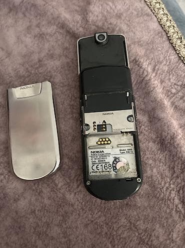 iphone 14 pro case: Nokia rəng - Gümüşü, Düyməli — 4