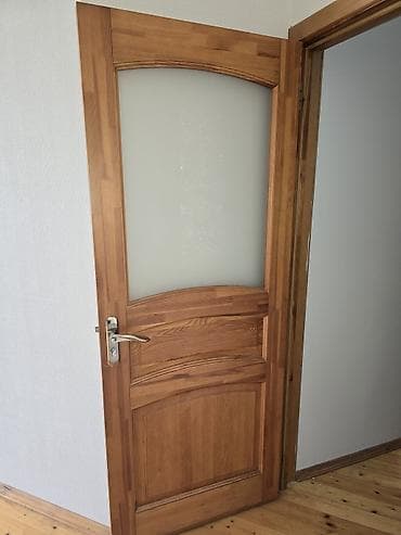 taxta gapilar: Taxta otaq qapıları – klassik dizayn - Material: tam ağac (təbii — 3