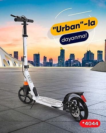 Электротранспорт: Samakat Urban🛴 Samokat, Skuter, Scooter Ölkə daxili pulsuz çatdırılma📍 — 1