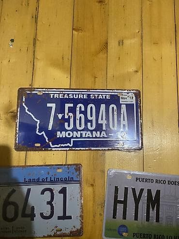 ABŞ dövlət nömrelerı dekratıv demır nomre — 1