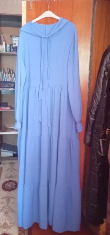 yunan lavandası: - Uzun xanım donları (2 ədəd) 1) Qara-sarı maxi don: - Yumru yaxalı — 4