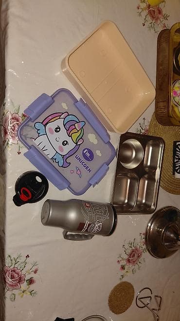 qab qasiq: Mətbəx əşyaları qarışıq dəst – hamısı birlikdə - Müxtəlif naxışlı — 5