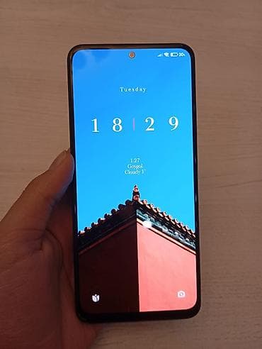 redmi 12 pro: Redmi Note 12, 128 GB, rəng - Qara, Zəmanət, Sensor, Barmaq izi — 2