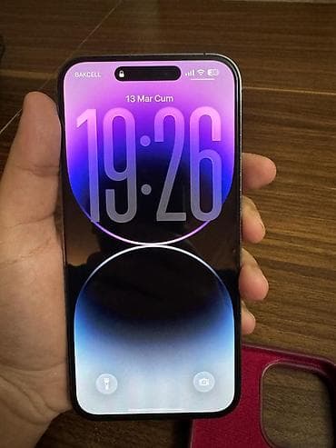 appl: IPhone 14 Pro Max, 128 GB, Deep Purple, Barmaq izi, Face ID, Sənədlərlə — 3