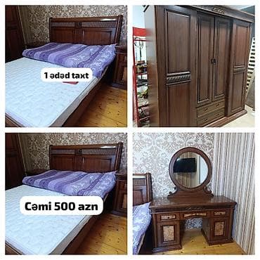 Двуспальная кровать, Б/у — 1