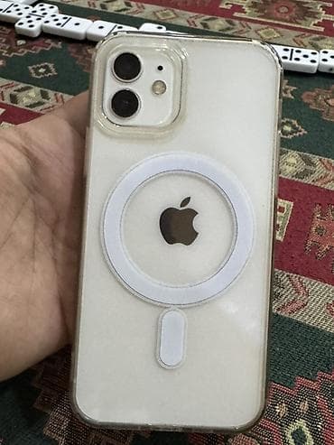 IPhone 12, Ağ, Simsiz şarj