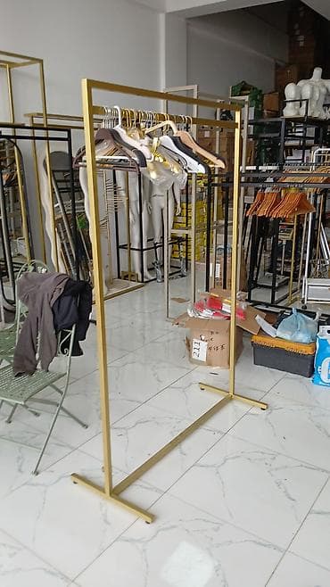 Moyka avadanlığı: Mağaza avadanlıqları və aksesuarları - Qızılı rəngli paltar asqıları — 7