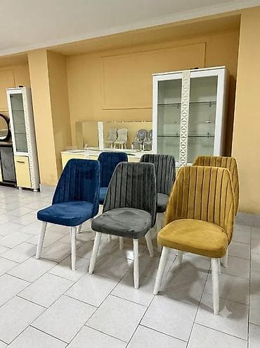 Qonaq otağı üçün, Yeni, Qatlanmayan, rəng - Sarı Stul — 1