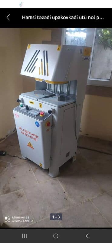 Plastik pəncərə (PVC) istehsalı üçün avadanlıq – PLASTMPK MACHINE
