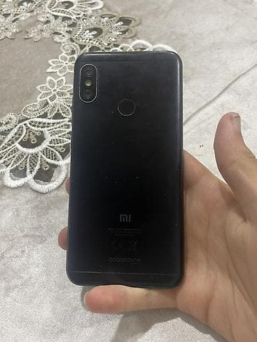 Xiaomi Mi A2, 64 GB, rəng - Qara, 
 Barmaq izi — 1