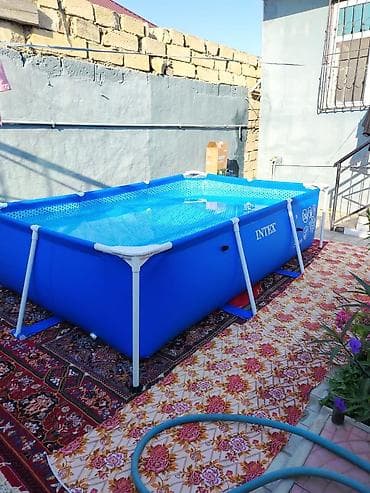 Бассейны: Kod 8553 Hovuz satilir 1 dəfə doldurulub su içinə Eni 2 metr uzunu 3 — 1