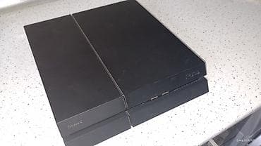 playstation plus: Sony PlayStation 4 (PS4) – orijinal “fat” model, qara rəng. Texniki — 1