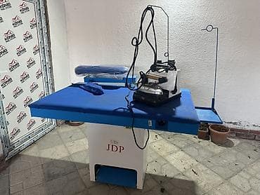 Peşəkar ütü masası və buxarlı ütü sistemi - Marka/model: JDP sənaye