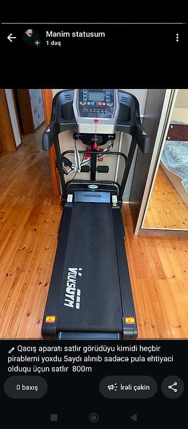electro gitara: 077 613 12 74. VolksGym qaçış aparatı - Elektron idarəetmə paneli — 1
