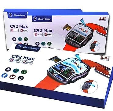 Elektronika: Yeni, Smart saat, Sim kart, rəng - Gümüşü — 1