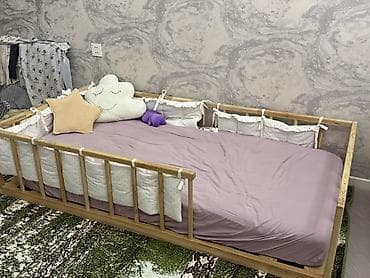 carpayi matrasi: Oğlan və qız üçün, Çarpayı, Bazasız, Matras ilə, Siyirməsiz — 1