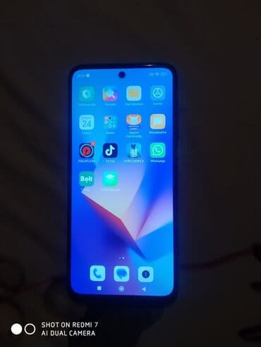 TV və video: Redmi 10 (2022), 128 GB, rəng - Mavi, Barmaq izi — 2