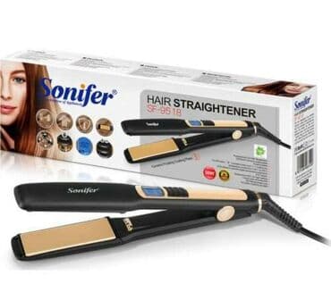 Sonifer keramica ütü feni 230° dərəcə qızır Saçı zedelemir yandirmir