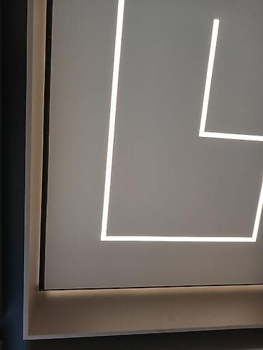 mini projektor: Led Çılçıraq, 1 lampa, Metal — 2