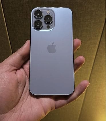 IPhone 13 Pro, 128 GB, Sierra Blue, Zəmanət, Simsiz şarj, Face ID