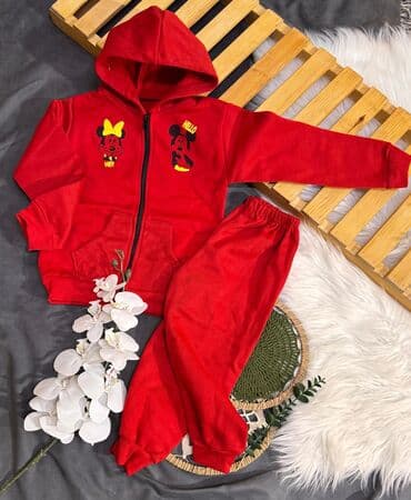 ritmik gimnastika üçün kupalniklər: Uşaq üçün iki hissəli idman dəsti - Model: kapüşonlu jaket + şalvar - — 5